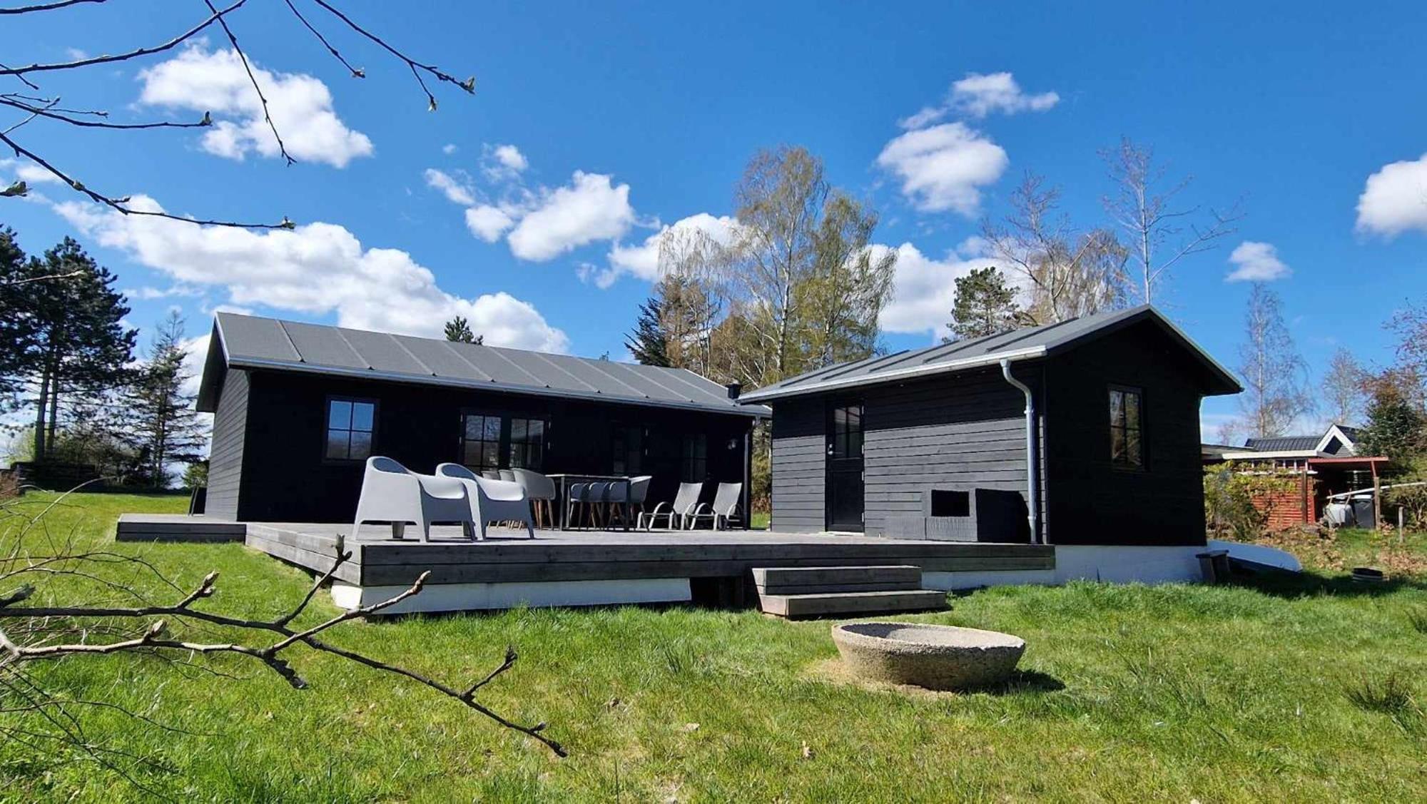 Sommerhus Ved Mosso Med Sokig 斯坎讷堡 外观 照片